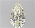 Natural Diamond 5.01 Carats, Pear with  Cut, M Color, SI1 Clarity and Certified by GIA