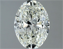 Diamante Natural 1.20 quilates, Ovalado , Color J, claridad VS2 y certificado IGI