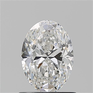 Picture of Natural Diamond 0.90 Carats, Oval with  Cut, F Color, SI1 Clarity and Certified by GIA