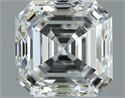Diamante Natural 2.50 quilates, Asscher , Color G, claridad VVS2 y certificado GIA