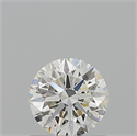 Natural Diamond 0.80 Carats, Round with Excellent Cut, H Color, VVS2 Clarity and Certified by GIA