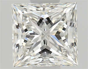 Foto Diamante Natural 0.61 quilates, Princesa , Color H, claridad VS1 y certificado GIA de