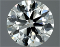 Natural Diamond 0.70 Carats, Round with Excellent Cut, K Color, VS2 Clarity and Certified by IGI