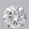Diamante Natural 1.50 quilates, Redondo , Color G, claridad VVS2 y certificado GIA