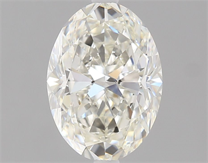 Picture of Natural Diamond 1.20 Carats, Oval with  Cut, H Color, VVS1 Clarity and Certified by IGI