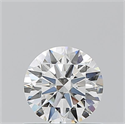 Natural Diamond 0.72 Carats, Round with Excellent Cut, I Color, VVS1 Clarity and Certified by GIA