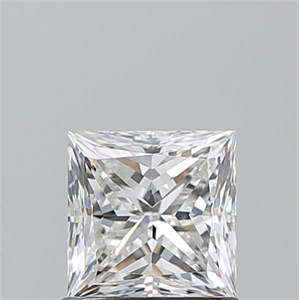 Picture of Natural Diamond 1.01 Carats, Princess with  Cut, G Color, VVS2 Clarity and Certified by GIA