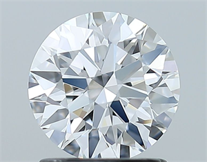 Foto Diamante Natural 1.21 quilates, Redondo , Color D, claridad IF y certificado GIA de