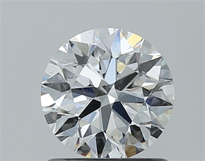 Picture of Natural Diamond 0.96 Carats, Round with Excellent Cut, F Color, SI2 Clarity and Certified by GIA