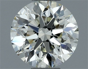 Picture of Natural Diamond 0.70 Carats, Round with Excellent Cut, J Color, VVS1 Clarity and Certified by IGI