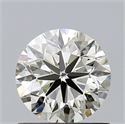 Diamante Natural 0.91 quilates, Redondo , Color L, claridad VVS1 y certificado GIA