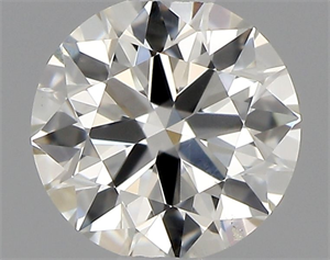 Picture of Natural Diamond 0.45 Carats, Round with Excellent Cut, I Color, SI1 Clarity and Certified by GIA