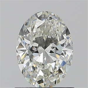 Picture of Natural Diamond 0.90 Carats, Oval with  Cut, G Color, VS2 Clarity and Certified by GIA