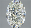 Diamante Natural 3.51 quilates, Ovalado , Color J, claridad VS1 y certificado GIA