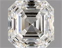 Natural Diamond 1.01 Carats, Asscher with  Cut, K Color, VVS2 Clarity and Certified by GIA