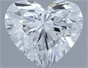 Natural Diamond 0.31 Carats, Heart with  Cut, D Color, VVS1 Clarity and Certified by GIA