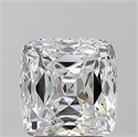 Diamante Natural 2.50 quilates, Del cojín , Color E, claridad VS2 y certificado GIA