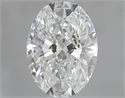 Diamante Natural 1.01 quilates, Ovalado , Color F, claridad I1 y certificado GIA