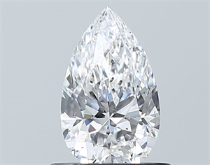 Picture of Natural Diamond 0.70 Carats, Pear with  Cut, D Color, SI2 Clarity and Certified by GIA