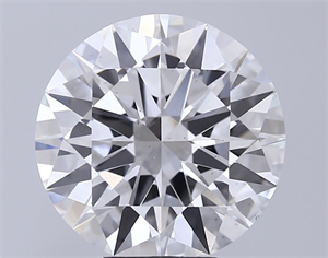 Picture of Lab Grown Diamond 7.09 Carats, Round with Excellent Cut, E Color, VS1 Clarity and Certified by IGI