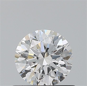 Foto Diamante Natural 0.60 quilates, Redondo , Color E, claridad VVS1 y certificado GIA de