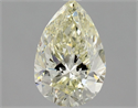 Natural Diamond 0.90 Carats, Pear with  Cut, M Color, SI1 Clarity and Certified by GIA