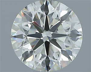 Picture of Natural Diamond 1.00 Carats, Round with Excellent Cut, K Color, VS1 Clarity and Certified by IGI