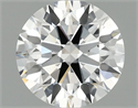 Lab Grown Diamond 1.06 Carats, Round with Ideal Cut, E Color, VS1 Clarity and Certified by IGI