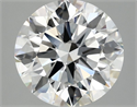 Lab Grown Diamond 3.04 Carats, Round with Ideal Cut, F Color, VVS2 Clarity and Certified by IGI