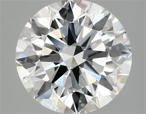 Picture of Lab Grown Diamond 3.04 Carats, Round with Ideal Cut, F Color, VVS2 Clarity and Certified by IGI