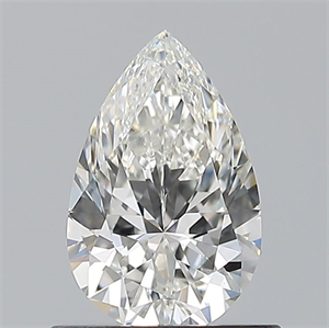 Picture of Natural Diamond 0.70 Carats, Pear with  Cut, G Color, VS2 Clarity and Certified by GIA