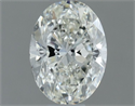 Diamante Natural 0.50 quilates, Ovalado , Color H, claridad VVS1 y certificado IGI