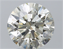 Diamante Natural 2.51 quilates, Redondo , Color K, claridad VVS1 y certificado IGI