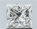 Diamante Natural 1.01 quilates, Princesa , Color H, claridad VS1 y certificado IGI