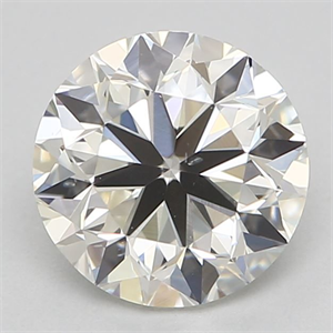 Foto Diamante Natural 0.90 quilates, Redondo , Color J, claridad SI1 y certificado GIA de