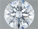 Diamante Natural 0.60 quilates, Redondo , Color D, claridad SI1 y certificado GIA