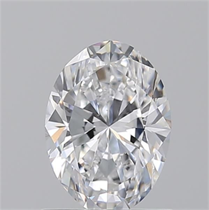 Picture of Natural Diamond 1.01 Carats, Oval with  Cut, D Color, VS2 Clarity and Certified by GIA