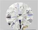 Natural Diamond 0.41 Carats, Round with Excellent Cut, F Color, VVS1 Clarity and Certified by GIA