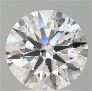 Picture of Lab Grown Diamond 3.03 Carats, Round with Ideal Cut, E Color, VS1 Clarity and Certified by IGI