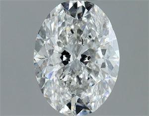 Foto Diamante Natural 1.00 quilates, Ovalado , Color F, claridad SI2 y certificado IGI de
