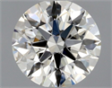 Diamante Natural 0.50 quilates, Redondo , Color I, claridad IF y certificado GIA
