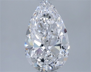 Foto Diamante Natural 0.54 quilates, De pera , Color D, claridad VVS1 y certificado GIA de