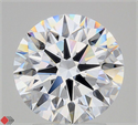 Lab Grown Diamond 3.08 Carats, Round with Ideal Cut, D Color, VVS1 Clarity and Certified by IGI