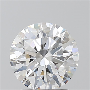 Picture of Natural Diamond 1.70 Carats, Round with Excellent Cut, E Color, VS1 Clarity and Certified by GIA