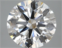 Del inventario de diamantes de laboratorio, 3.60 quilates, Redondo , Color H, claridad VS2 y certificado IGI