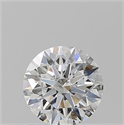 Natural Diamond 1.01 Carats, Round with Excellent Cut, E Color, I1 Clarity and Certified by GIA