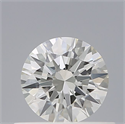 Diamante Natural 0.52 quilates, Redondo , Color H, claridad IF y certificado IGI