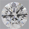 Lab Grown Diamond 6.05 Carats, Round with Ideal Cut, E Color, VVS2 Clarity and Certified by IGI