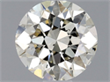 Natural Diamond 0.70 Carats, Round with Very Good Cut, L Color, SI2 Clarity and Certified by GIA