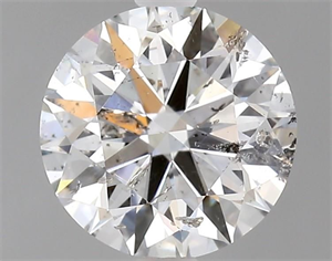 Foto Diamante Natural 1.08 quilates, Redondo , Color H, claridad I1 y certificado GIA de